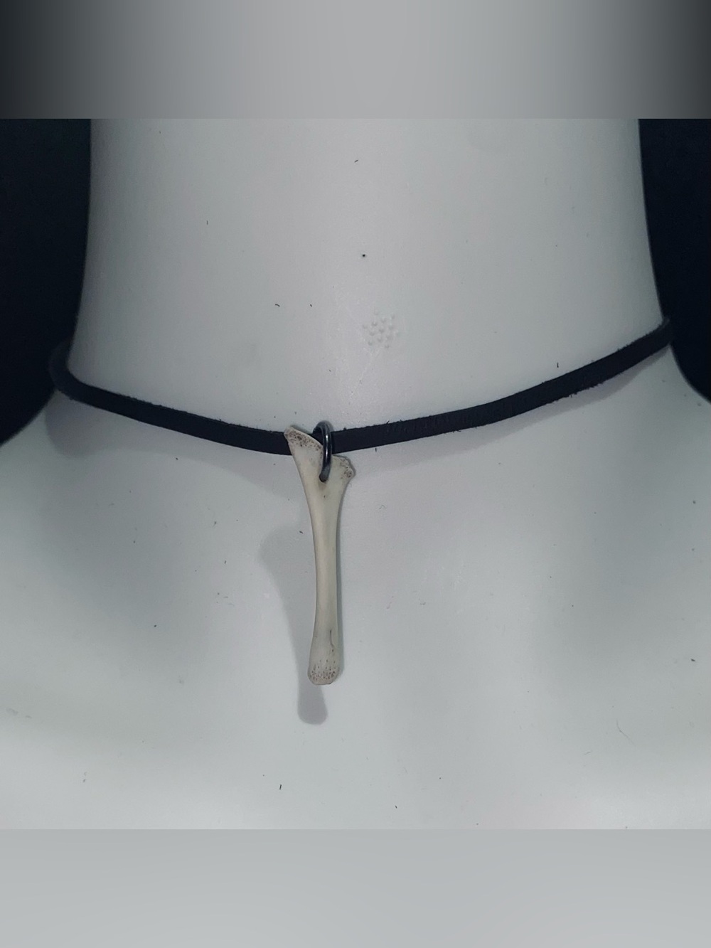 Possum rib bone choker